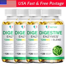 Probiotics Digestive Enzymes 100 Billion CFU Potency Immune Health 120-480Pills