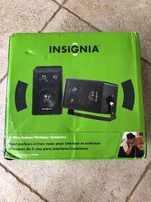insignia 3 way indoor outdoor speakers