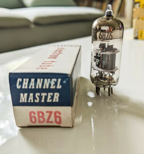 NOS Channel Master 6BZ6 Tube in Original Box *Quick Ship. 16 Available*