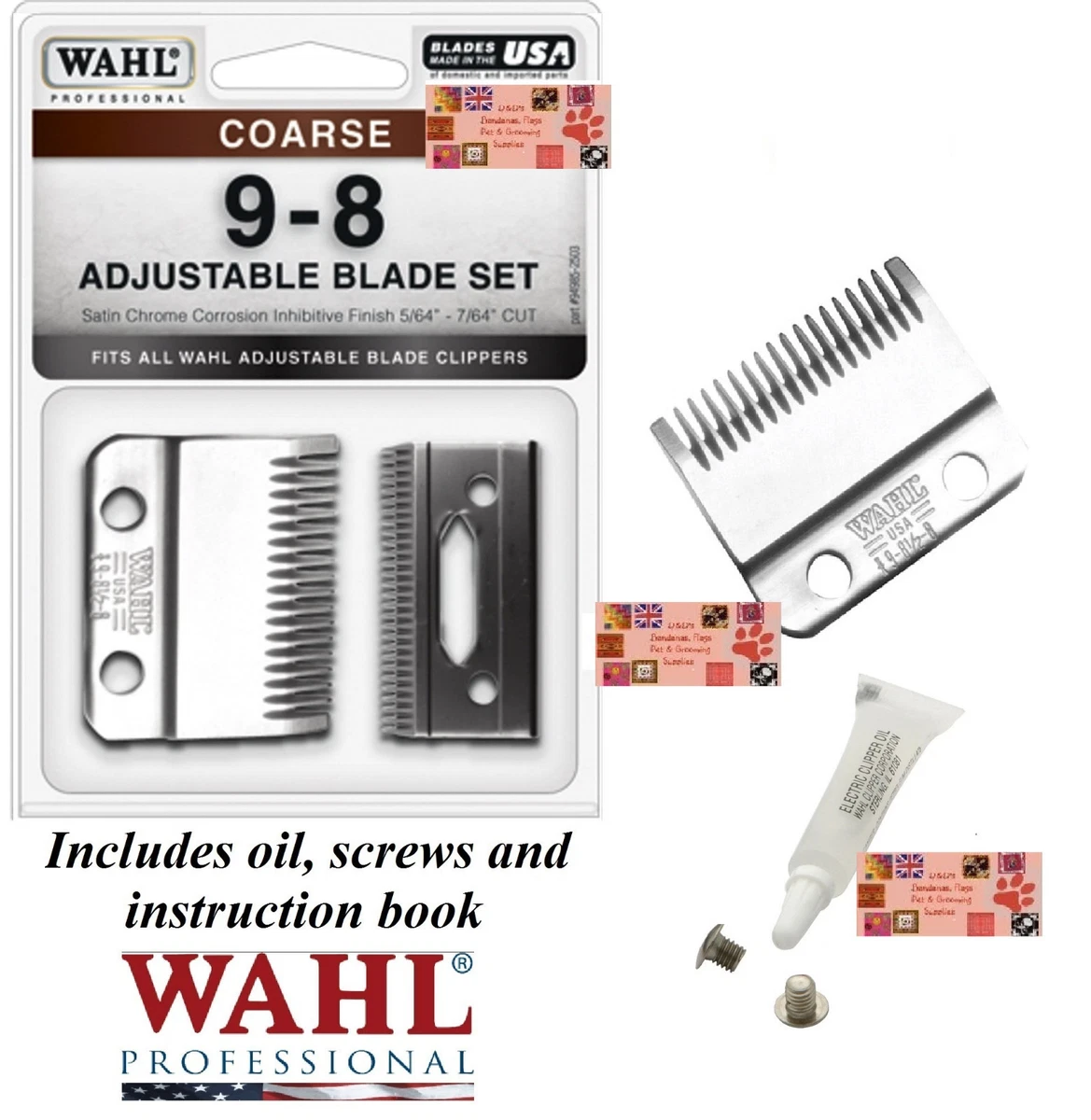 Wahl pet clearance pro replacement blades