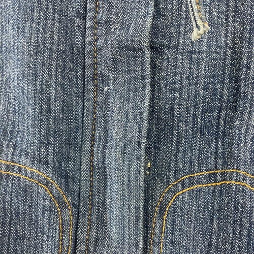 Jordache Vintage Denim Zip-Up Removable Sleeves Jacket Cotton Blend Women Size L - Picture 4 of 6