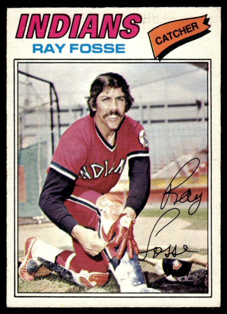 1977 O-Pee-Chee Ray Fosse Cleveland Indians #39
