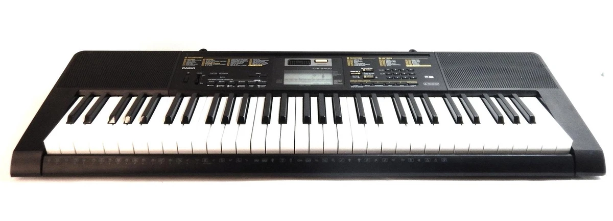 Casio CTK 2400 61 key Portable Digital Keyboard Free shipping eBay