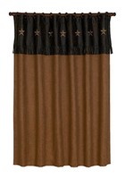 Hiend Accents Embroidered Star Curtain, 60 By 84-inch, Chocolate, New, Free Ship on sale Hiend Accents Embroidered Star Curtain, 60 By 84-inch, Chocolate, New, Free Ship on sale