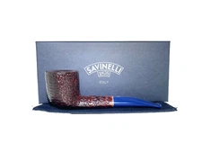 Savinelli Unica Rusticated Dark Brown (U43)...6mm..New In Box..Italy