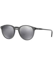 NEW Polo Ralph Lauren Round Sunglasses 0PH4110 7862 Grey 50-21-145 w/ Case  Box