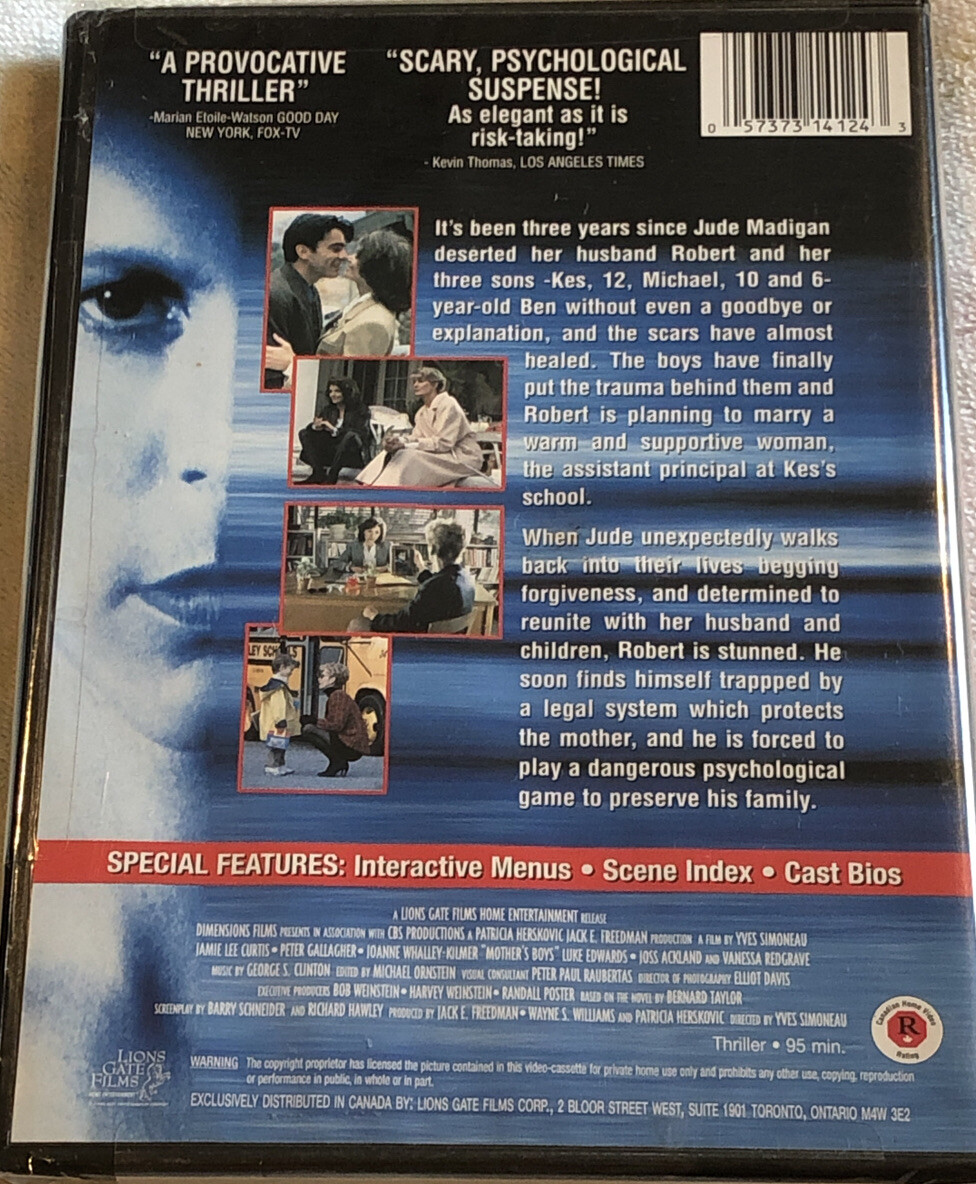 NEW Mothers Boys (DVD, 2005, 3) NEW AND SEALED 57373141243| eBay