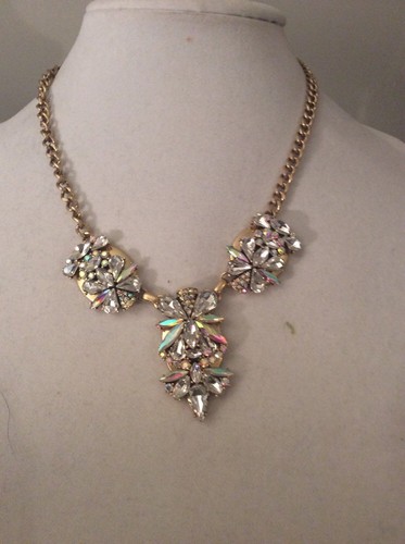 $54.50 J Crew Crystal Stack Necklace Crystal #99 - 第 1/3 張圖片