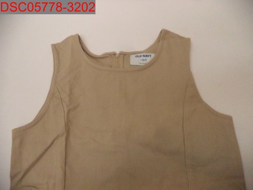 Old Navy Girls Rolled Oats Sleeveless School Uniform Dress L(10-12) 500086014064 - Picture 3 of 8