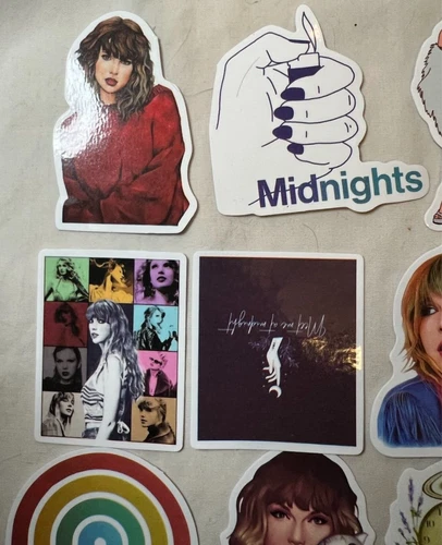 100 Stück Taylor Swift Aufkleber Party Gastgeschenke, Wasserflasche, Deko, Musik - Bild 5 von 9