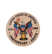 Geocaching Trackable Coin 250th USA Anniversary