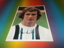 Rainer Bonhof Borussia Mönchengladbach DFB signed autograph 20x28 photo