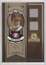 2005 Donruss Diamond Kings HOF Heroes Gold Materials 8/25 Tom Seaver #HH-39 7eo