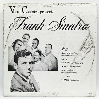 Vocal Classics Presents 16 Frank Sinatra Rarities LP VG+ Vinyl 12'' Swing Jazz