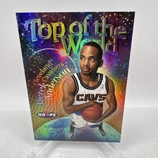 1997-98 NBA Hoops Top of the World Derek Anderson #6TW Rookie RC