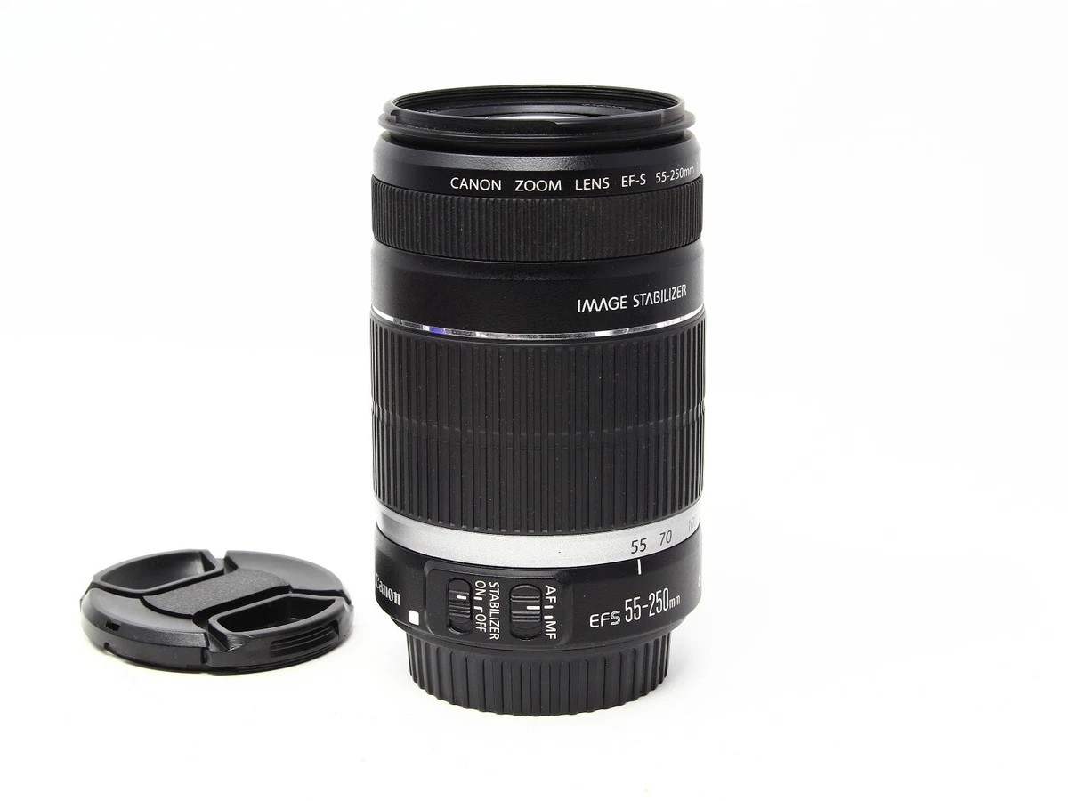 Canon EF-S 55-250mm Focal Camera Lenses for sale | eBay