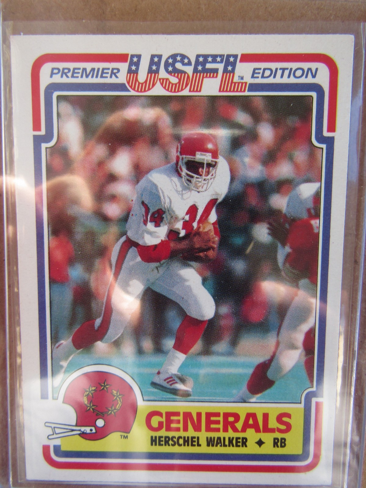 1984 Topps USFL - Herschel Walker #74 (RC)