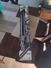 Star Wars Mandalorian Darksaber Lightsaber with Electronic Lights and Sounds