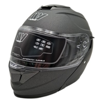 MY Motorrad Klapphelm Integralhelm 935 ,ECE 22.06 Modular Helm mit Doppelvisier 
