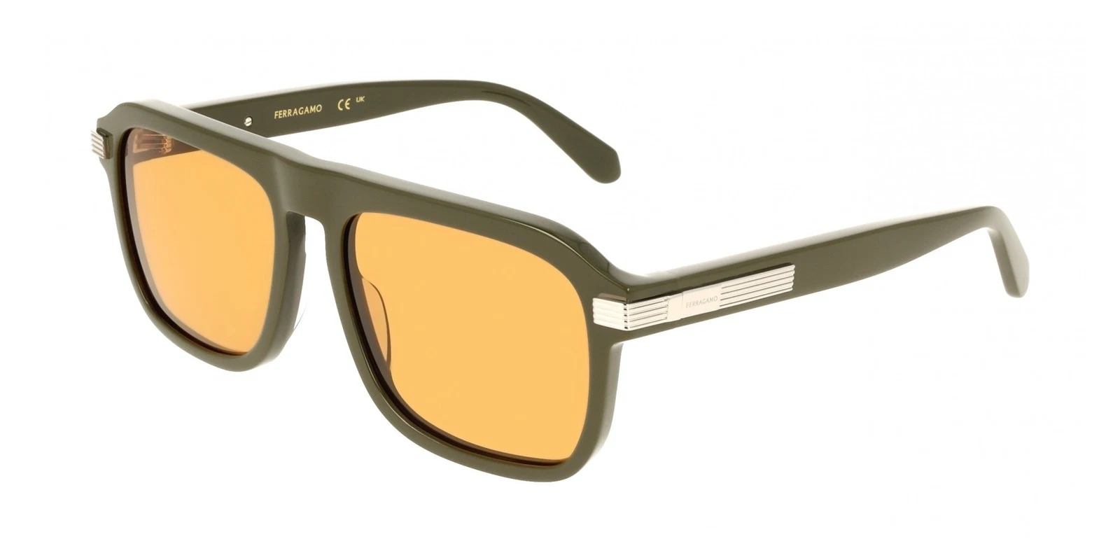Ferragamo — Ferragamo Sunglasses SF2087S Khaki 57/17/145 Men