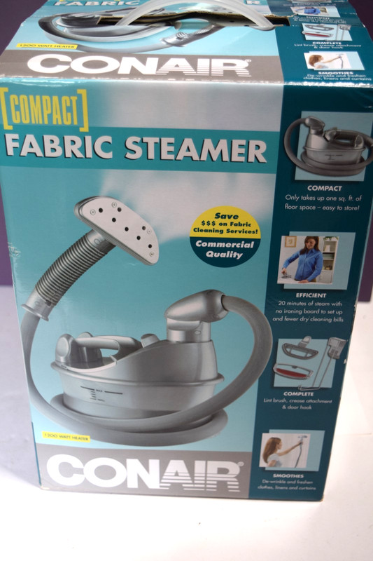 Conair compact fabric steamer portable 1200 W NIB