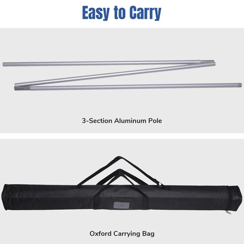 2pcs 33x79" Retractable Banner Stand Roll Up Pop Up Trade Show Display w/ Bag - Picture 2 of 8