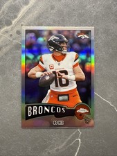 2025 Topps Chrome - Bo Nix Denver Broncos #1975-11 Silver Refractor