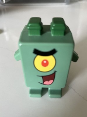 2009 SpongeBob SquarePants Truth Or Square Plankton Burger King Toy Used
