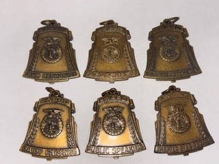 Vintage FFA Future Farmers of America Award Charms
