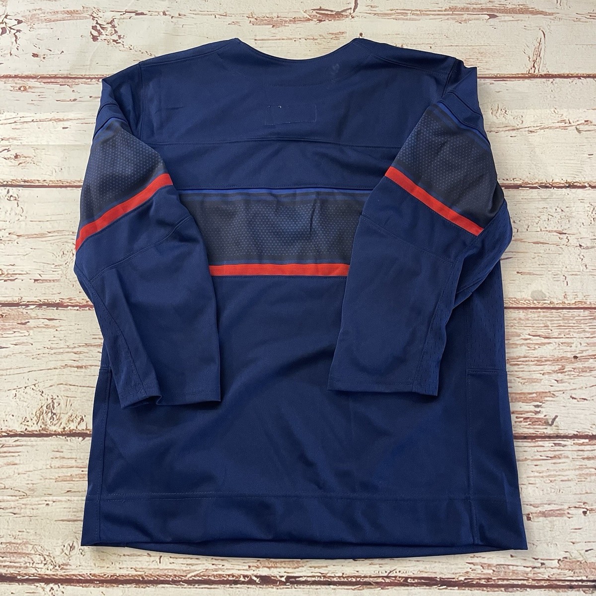 NIKE - アイスホッケー　アメリカ代表ユニフォーム  NIKE Nike Team USA Blue Olympic Hockey Jersey Mens Size Medium