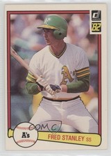 1982 Donruss Fred Stanley #449 1w8