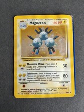 Magneton 9/102 and ho-oh 18/64 | Base Set | Holo Pokemon Card HP