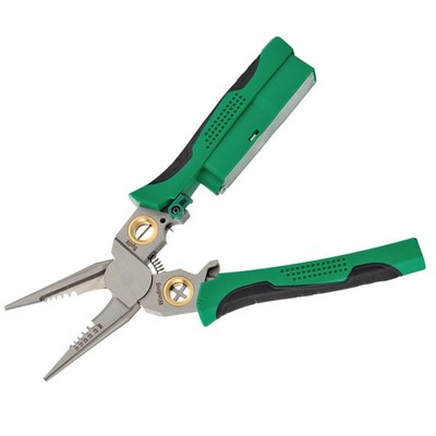 Multi-Function Wire Stripper with Voltage Detector for Home and Professional Use