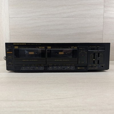 VTG Marantz SD-160 Double Cassette Tape Stereo Component Hi-Speed Dubbing Tested
