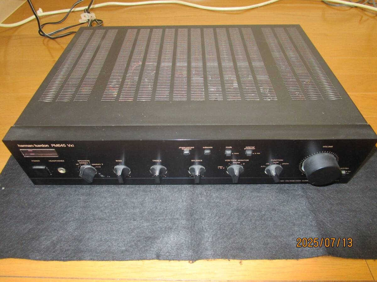 ★harman kardon PM645 プリメインアンプ Harman Kardon PM-645 Vxi - A Look inside - YouTube