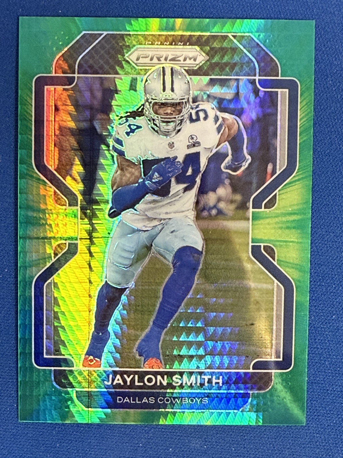 Jaylon Smith 2021 Panini Prizm - #245 Hyper Prizm /175 SP Cowboys 🔥