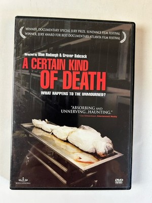 A Certain Kind of Death DVD 2005 documentary what happens to the unmourned