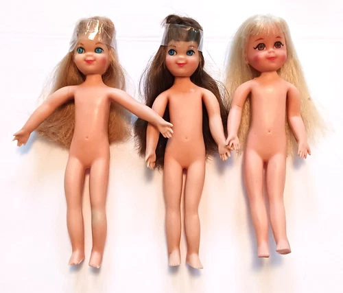 Vintage Barbie TUTTI Doll Lot Three (3) Dolls * JAPAN * B2