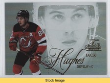 2023 Upper Deck Fleer Ultra Flair Showcase Row 1 Showpiece Jack Hughes READ 08a0