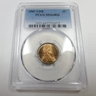 1909 P VDB PCGS MS64 RD Red - Lincoln Wheat Penny Cent 1c US Coin #56836A