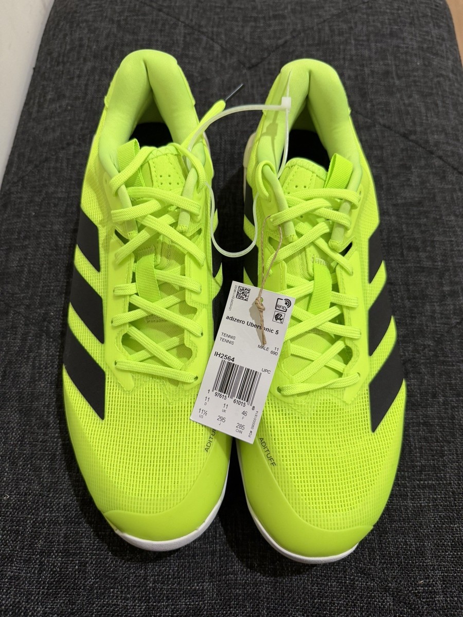 adidas Men Adizero Ubersonic 5 Tennis Shoes IH2562 Lucid  display picture 2