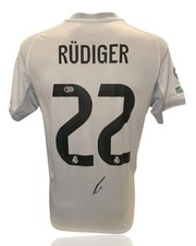 ANTONIO RUDIGER SIGNED REAL MADRID 2025/26 HOME SHIRT (ACG CERT AG17763)