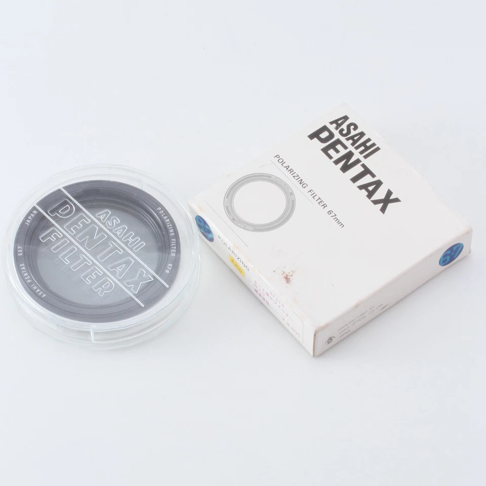 Asahi Pentax POLARIZING FILTER 67mm for 67,67II 6×7 medium format camera  in Box - Image 2 of 4