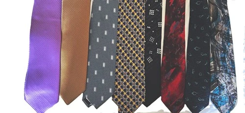 Dolce Puntata Carlo Palazzi Ninno Vela 8pc Luxury Men's Silk Tie Lot - product listing photo