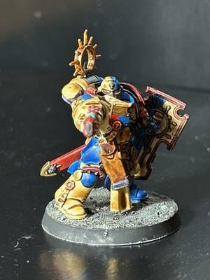Primaris Lieutenant with Storm Shield Painted By Commission Artist