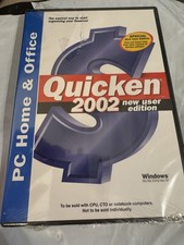 Quicken 2002 New User Edition PC Home and Office Software