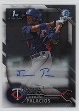 2016 Bowman Chrome Prospects Auto Jermaine Palacios #BCAP-JP Auto c6h