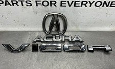 1992-1994 Acura Vigor Chrome Silver Emblem Set Oem Rare 1992-1994 Acura Vigor Chrome Silver Emblem Set Oem Rare