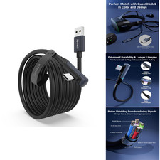 USB 3.0 zu USB C Kabel 5M VR Gaming PC Kompat...