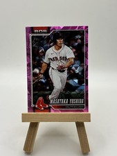 2026 Topps Series 1 Masataka Yoshida Pink Diamente Foil SP